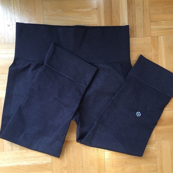 lululemon athletica Pants - Cropped Lululemon Pants Blueish Gray